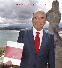 Portada de la Memoria en recuerdo a Emilio Botín