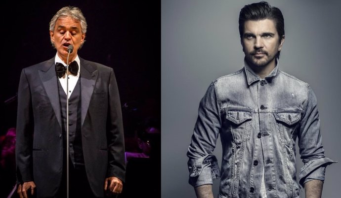 Andrea Bocelli y Juanes