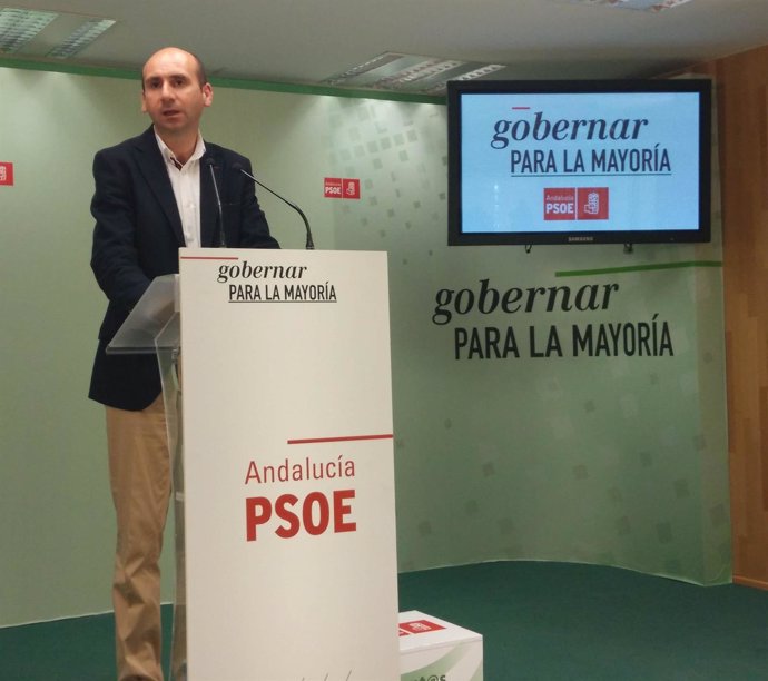 El secretario regional de Politica Institucional del PSOE-A Francisco Conejo