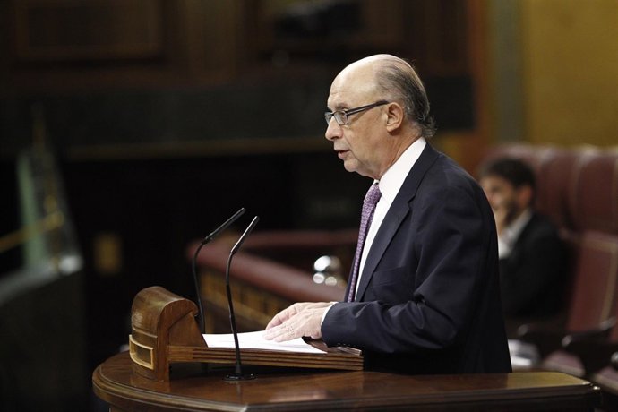 Cristóbla Montoro en el Congreso