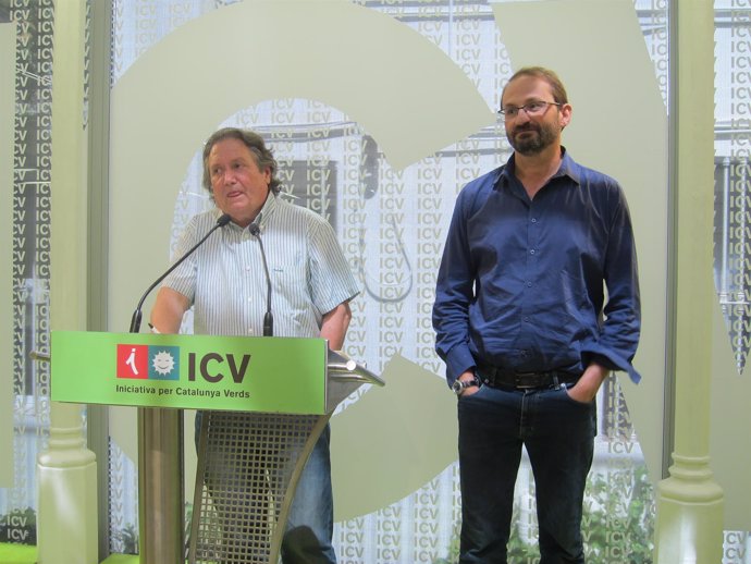 Jaume Bosch y Joan Herrera, ICV-EUiA