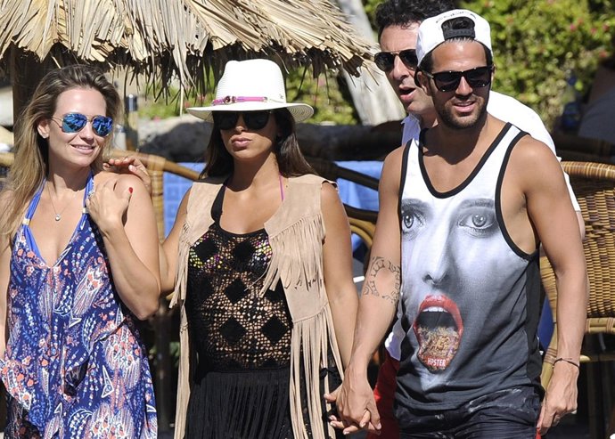 Cesc Fabregas y Daniella Seeman