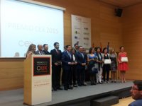Erro clausura la entrega de los Premios nacionales CEX 2015 a las buenas prácticas de gestión y excelencia empresarial