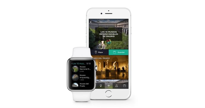 App de minube para Apple Watch
