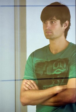 El etarra Beniat Aguinagalde, durante el juicio que la Audiencia Nacional