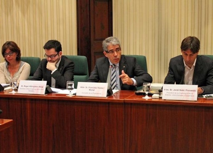 M.Macías, R.Albinyana, F.Homs y J.Solé