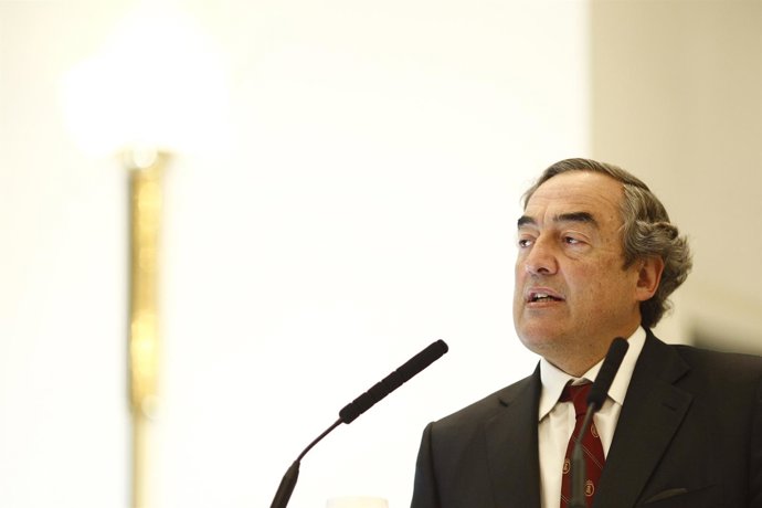 El presidente de la CEOE, Juan Rosell