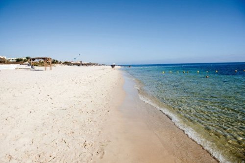 Playa en la que se ubica el Riu Imperial Marhaba 5 estrellas