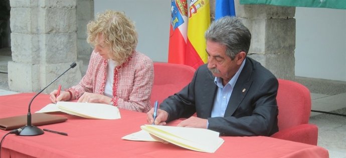 Eva Díaz Tezanos y Miguel Ángel Revilla