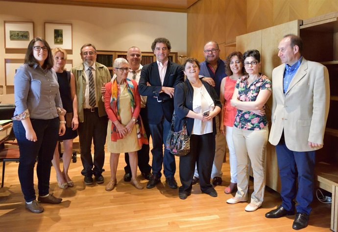 Colomer recibe al colectivo LGTB+