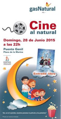 Gas Natural Andalucía ofrece una sesión de cine para toda la familia en Puente Genil