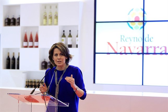 Yolanda Barcina en Fitur