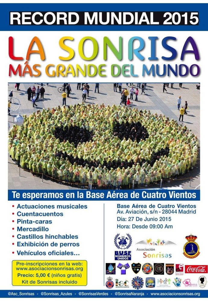 La sonrisa más grande del mundo récord guinness