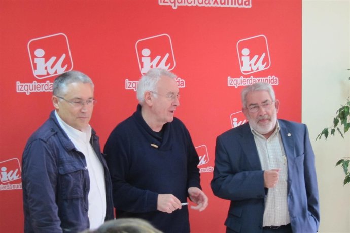 Manuel Orviz, Cayo Lara y Francisco de Asís