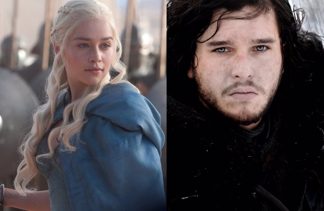 Juego de Tronos, Daenerys y Jon Nieve