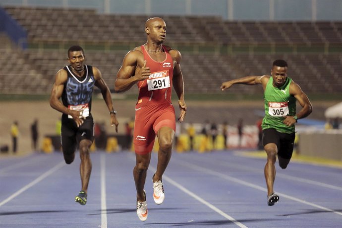 Jamaica Asafa Powell 100 metros