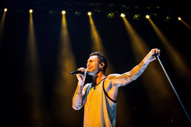 Italy: Maroon 5 live concert in Milan