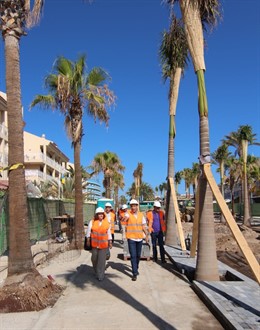 Obras en Arona