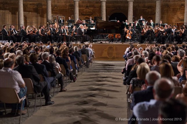 Actuación de la Orquesta de RTVE en Granada