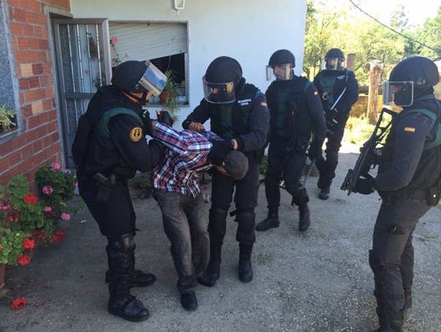 Detención de un hombre en Salvaterra
