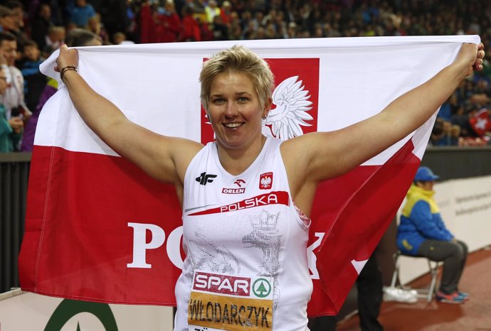 La atleta polaca Anita Wlodarczyk