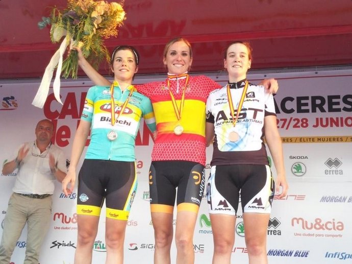 Anna Sanchis, campeona de España de ciclismo en ruta