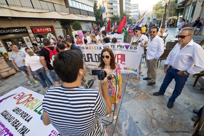 Manifestación del orgullo LGTB