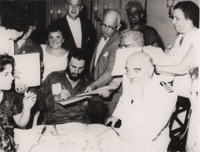 Fidel Castro y Marita Lorenz