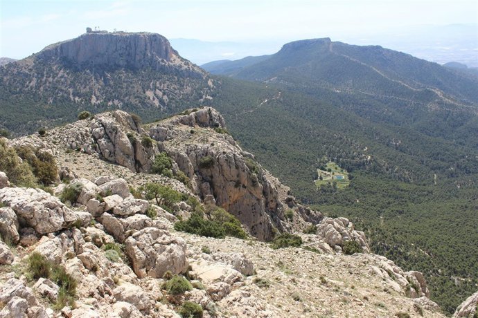 Panorámica del Parque Regional de Sierra Espuña