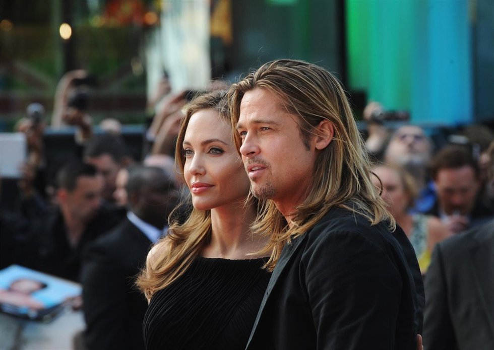 Brad Pitt y Angelina Jolie tomar té Duques de Cambridge 