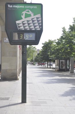 Los termómetros llegarán en algunas zonas de Aragón a los 40 grados.