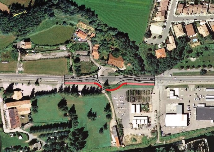 Proyecto de las obras de mejora en la C-17 en Ripoll