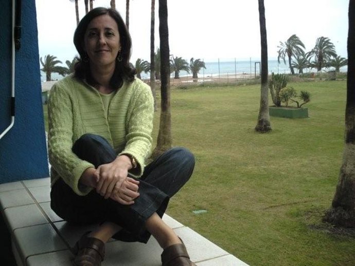 La poeta Pilar Blanco