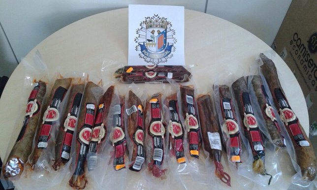 Embutido inautado en Salamanca