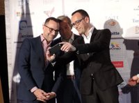 Risto Mejide, Eugenia Silva y Carmen Lomana van de "fiesta americana"