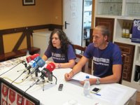 Política y Osasuna, protagonistas de las pancartas de San Fermín 2015