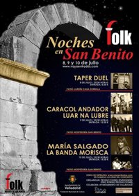 La Hospedería de San Benito de Valladolid abre el 8 de julio festival folk de nueva creación
