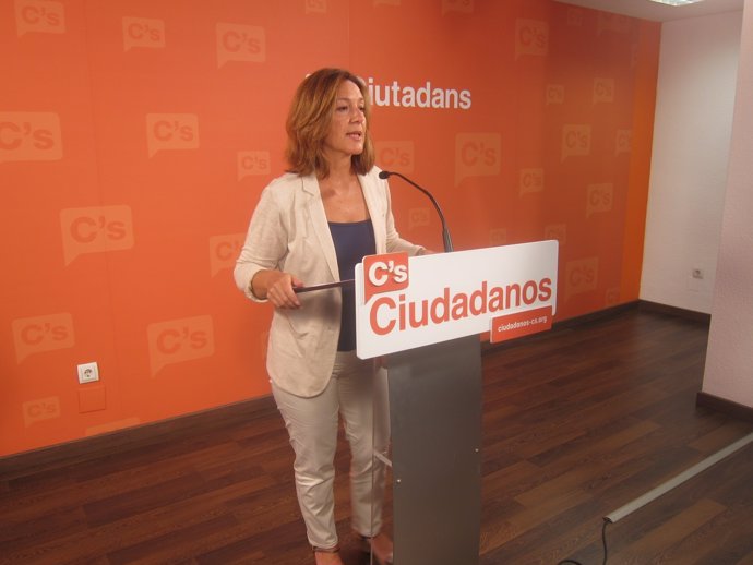 La líder de C's en el Ayuntamiento, Carina Mejías. 