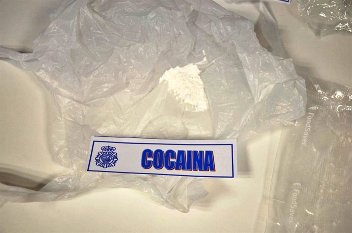 Droga incautada en San Sebastián.