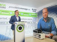 El PP pide a Vara que "gobierne para todos"