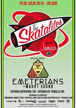 The Skatalites en Madrid