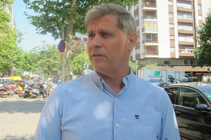 El líder del PP en el Ayuntamiento de Barcelona, Alberto Fernández