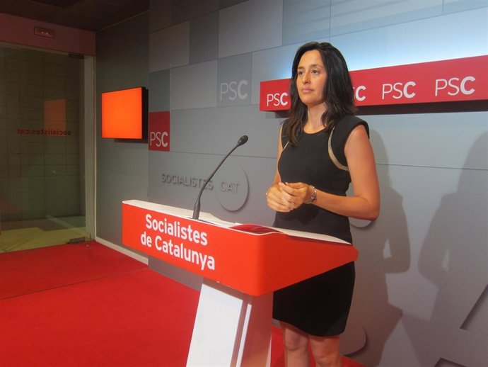 La portavoz del PSC, Esther Niubó