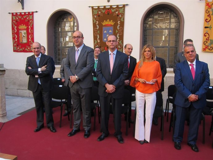 Diputados del PP en la toma de posesión del pasado sábado