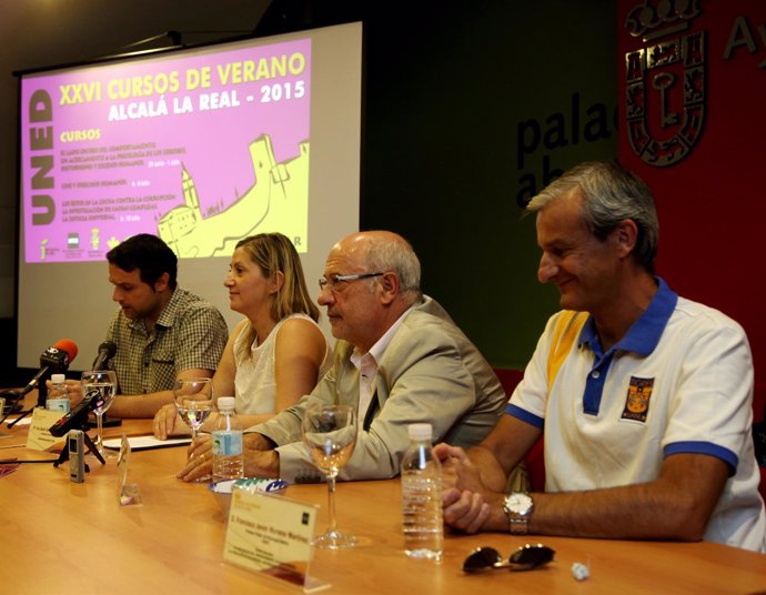 Inauguración cursos de verano de la UNED en Alcalá la Real