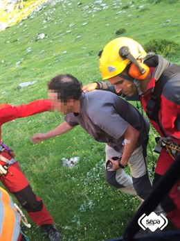 Rescate de montaña en Onis
