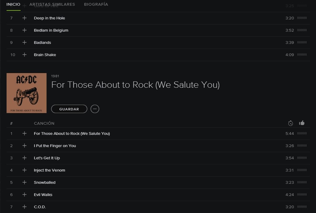 AC/DC llega por fin a Spotify y también a Apple Music