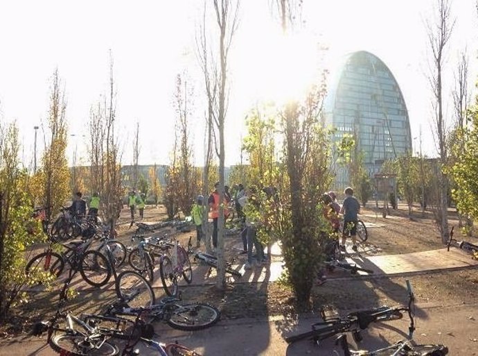 Escuela Ideo impulsa el Plan Verde, a favor del uso de la bicicleta