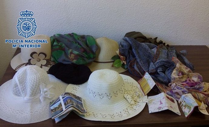 Material intervenido al clan de las Bosnias