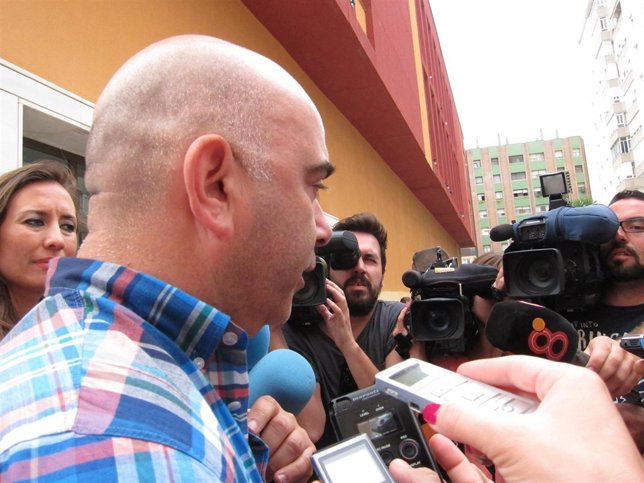 David Navarro, concejal de PCSSP en el Ayuntamiento de Cádiz